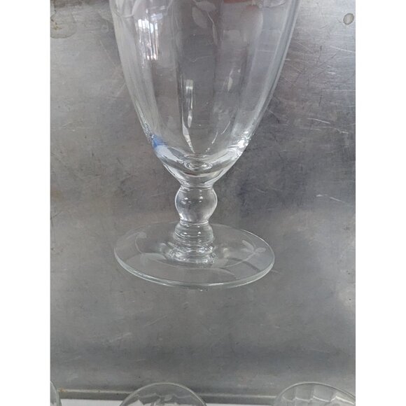 Alberta Glastonbury Lotus Cordial Glasses 4 7/8" Stemmed Set of 5 - Picture 6 of 8